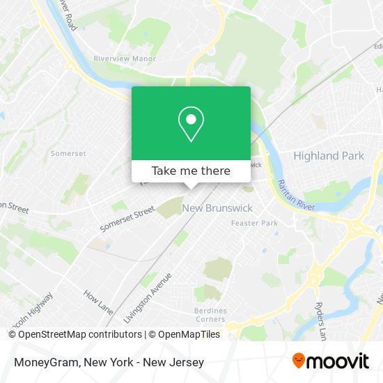 MoneyGram map