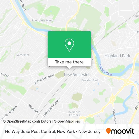 Mapa de No Way Jose Pest Control