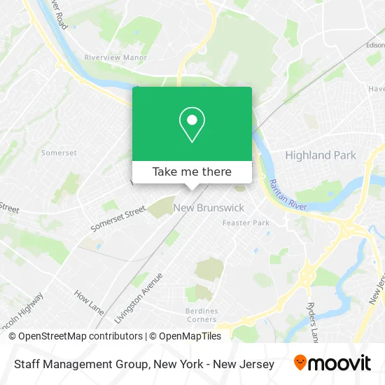 Staff Management Group map