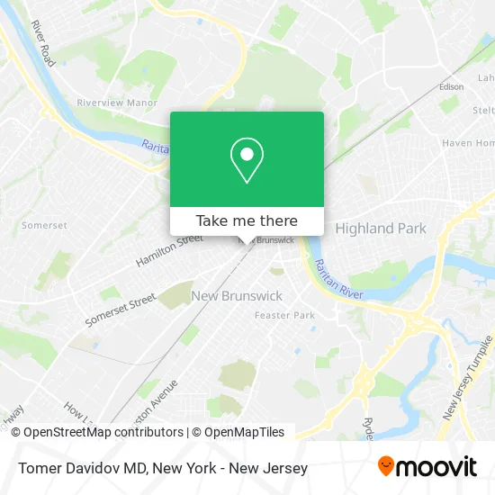 Tomer Davidov MD map