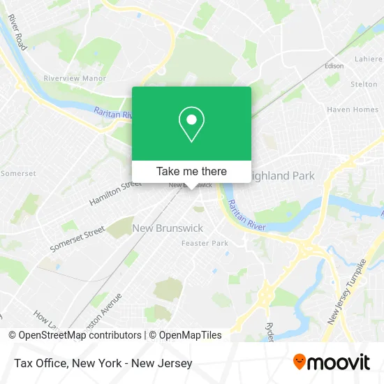 Tax Office map