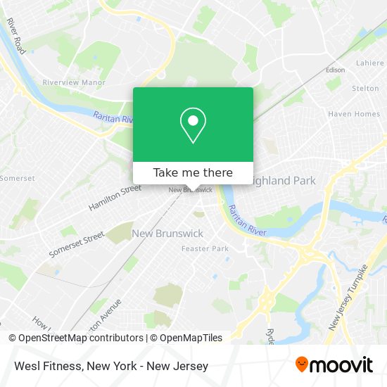 Wesl Fitness map