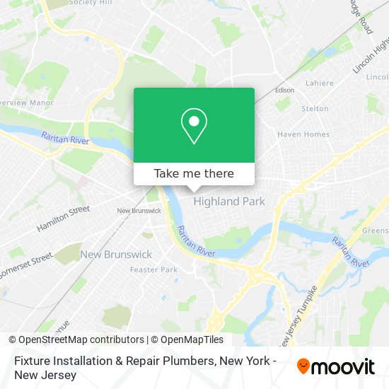 Fixture Installation & Repair Plumbers map