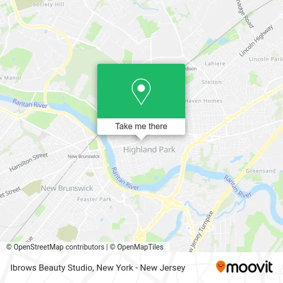 Ibrows Beauty Studio map