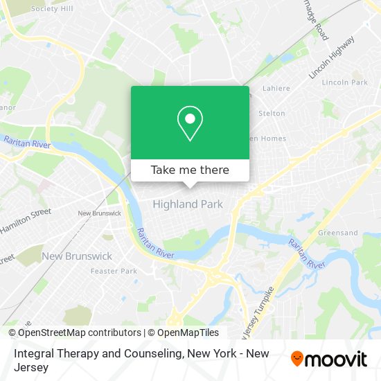 Integral Therapy and Counseling map