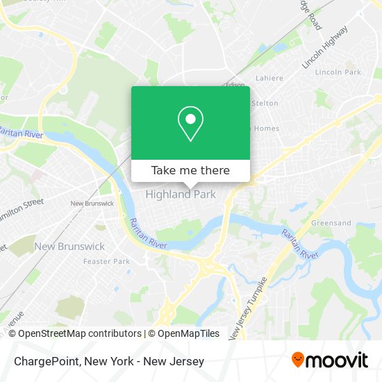 ChargePoint map