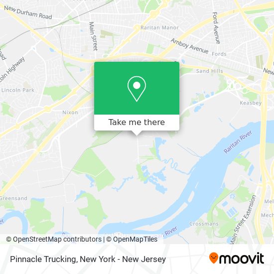 Mapa de Pinnacle Trucking