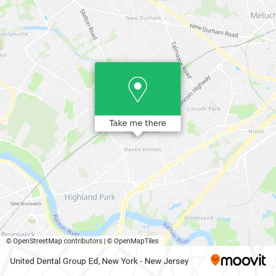 United Dental Group Ed map