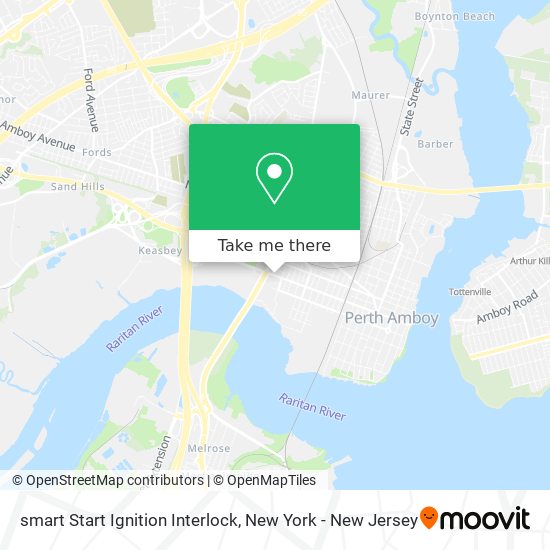 Mapa de smart Start Ignition Interlock