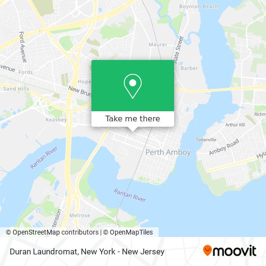 Mapa de Duran Laundromat