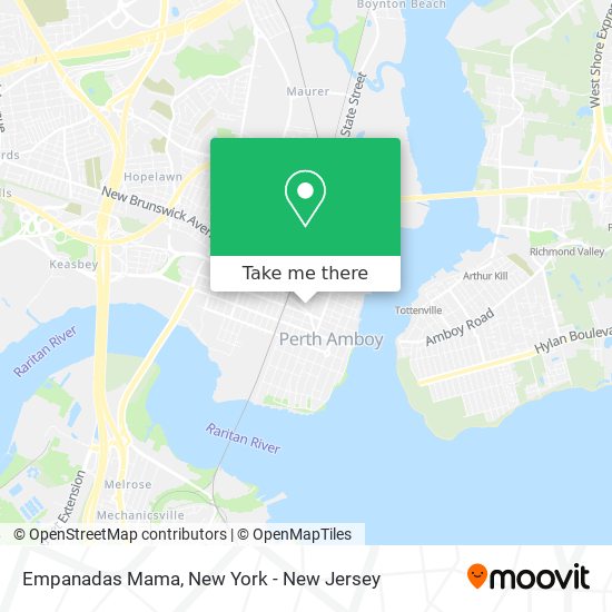 Mapa de Empanadas Mama