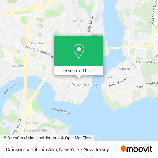 Mapa de Coinsource Bitcoin Atm