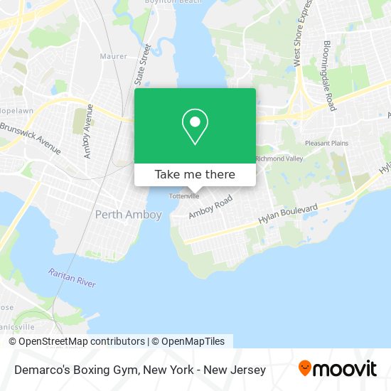 Mapa de Demarco's Boxing Gym