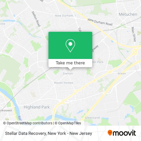 Stellar Data Recovery map