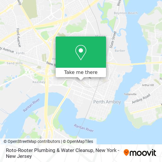 Roto-Rooter Plumbing & Water Cleanup map