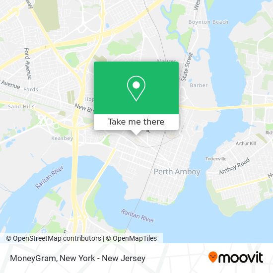 MoneyGram map