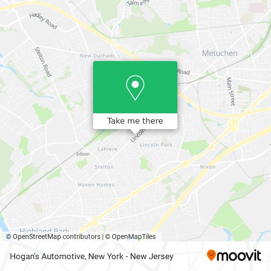 Mapa de Hogan's Automotive
