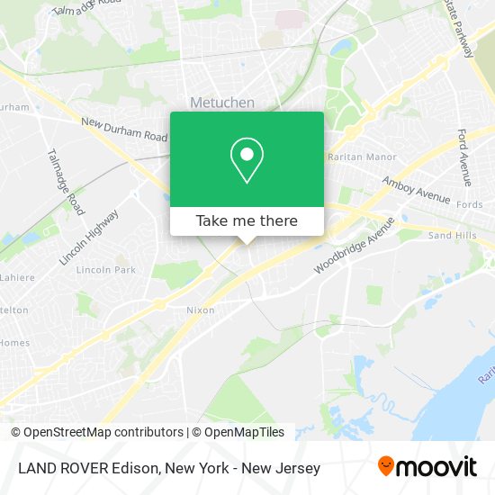 Mapa de LAND ROVER Edison