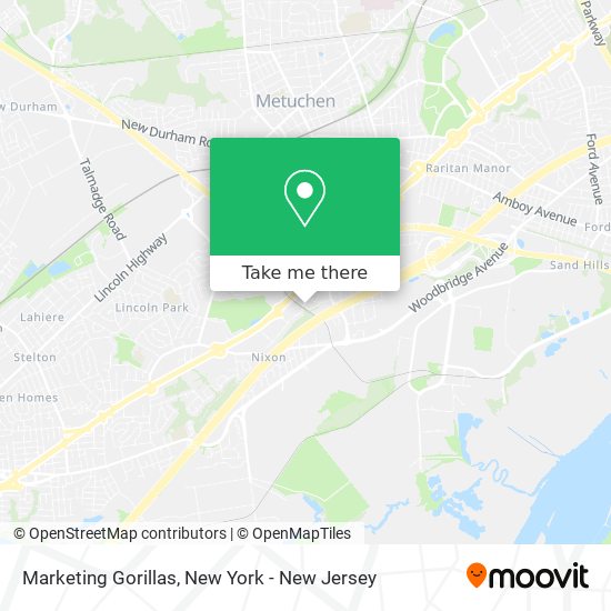 Marketing Gorillas map