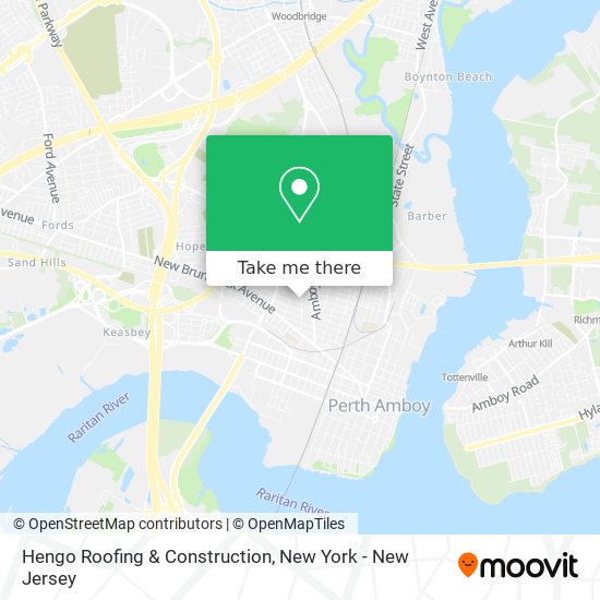Hengo Roofing & Construction map