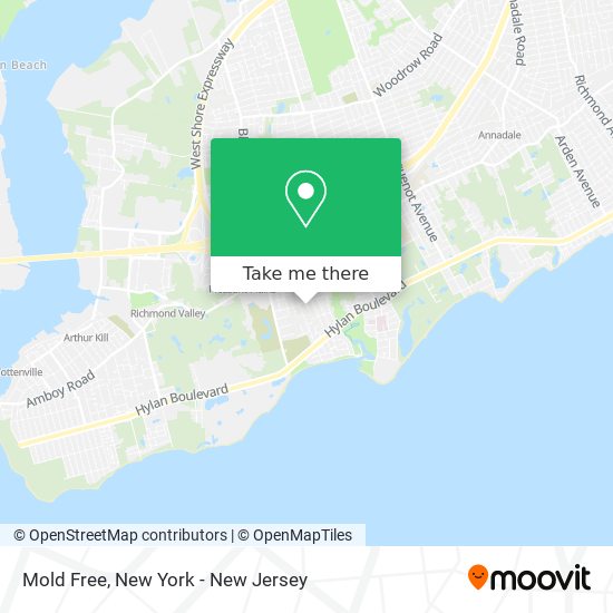 Mold Free map