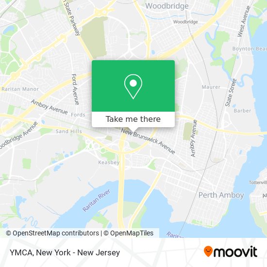 YMCA map