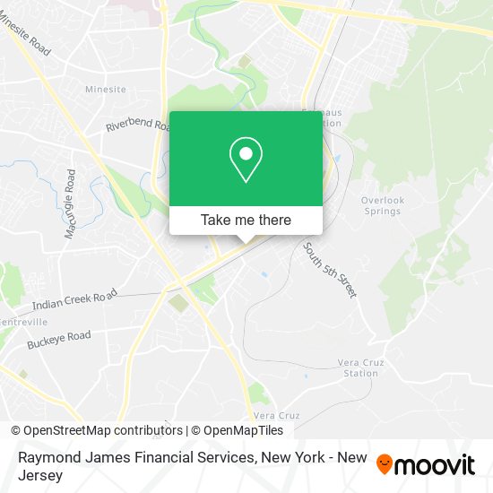 Mapa de Raymond James Financial Services