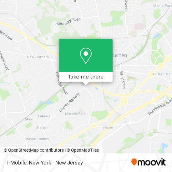 T-Mobile map