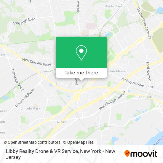 Libby Reality Drone & VR Service map