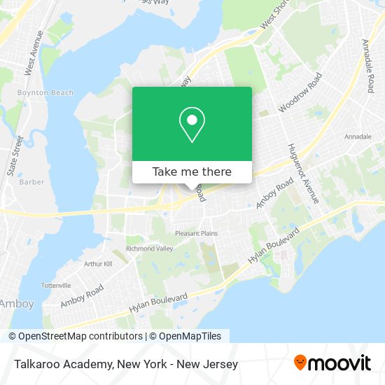 Talkaroo Academy map