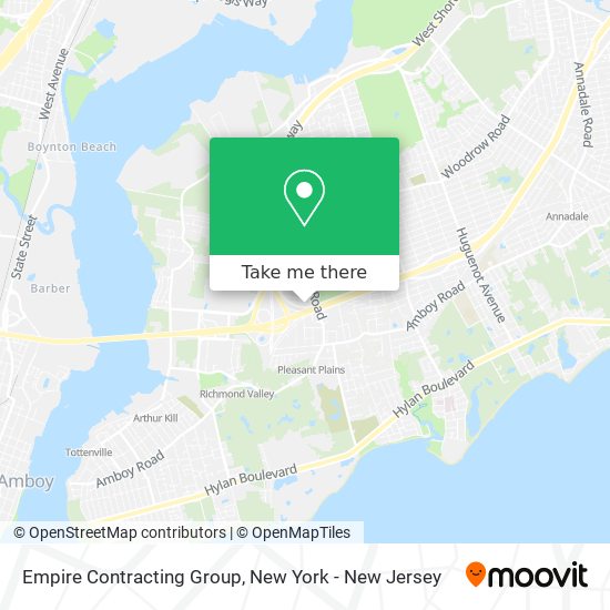 Empire Contracting Group map