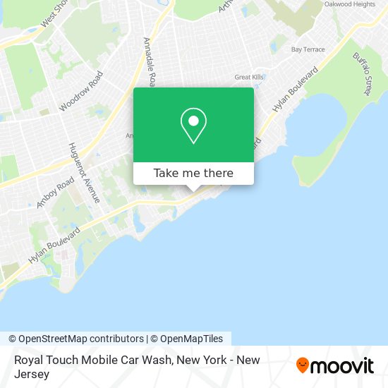 Royal Touch Mobile Car Wash map