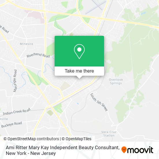 Ami Ritter Mary Kay Independent Beauty Consultant map