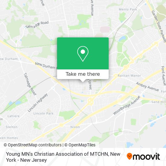 Young MN's Christian Association of MTCHN map