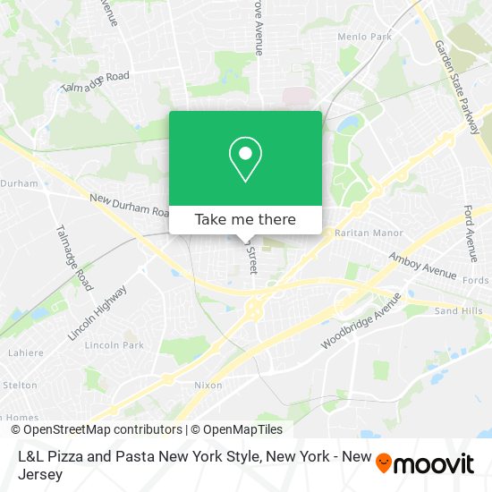 Mapa de L&L Pizza and Pasta New York Style