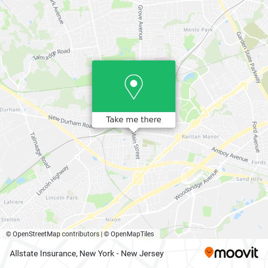 Allstate Insurance map