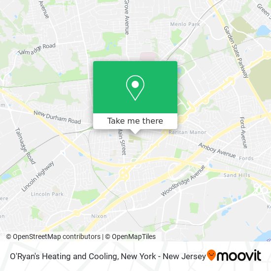 Mapa de O'Ryan's Heating and Cooling