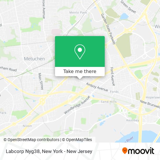 Labcorp Nyg38 map