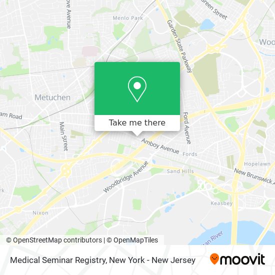 Mapa de Medical Seminar Registry