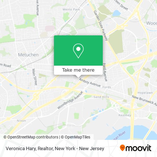 Veronica Hary, Realtor map