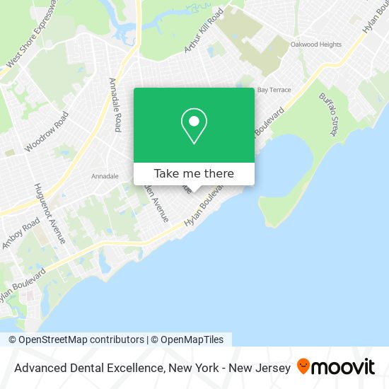 Mapa de Advanced Dental Excellence