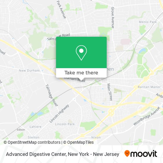 Mapa de Advanced Digestive Center