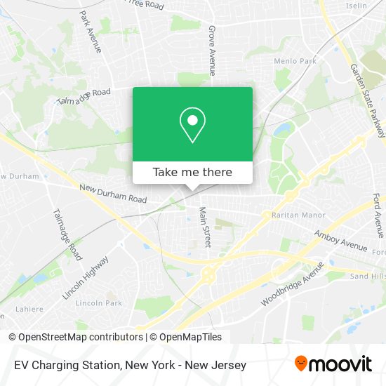 Mapa de EV Charging Station