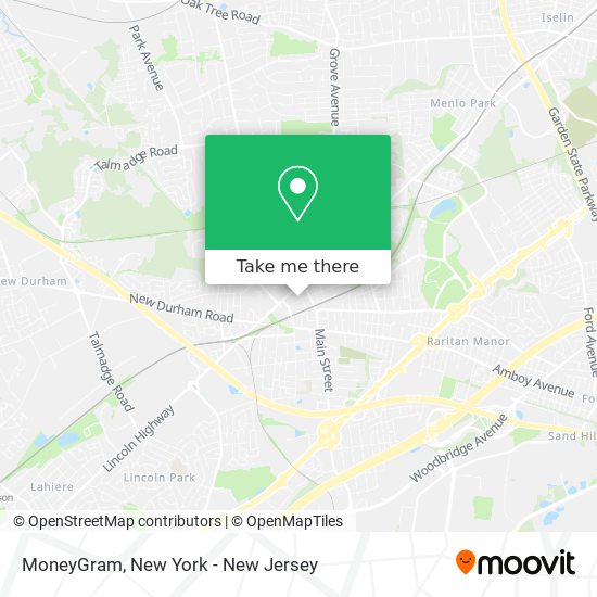 MoneyGram map