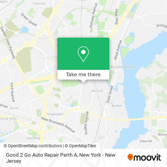 Good 2 Go Auto Repair Perth A map