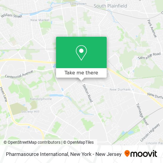 Pharmasource International map