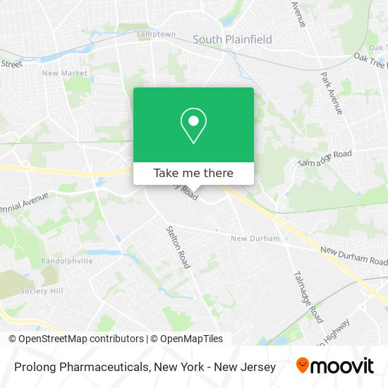 Prolong Pharmaceuticals map