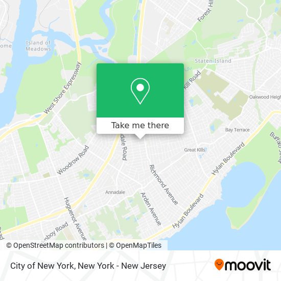 City of New York map