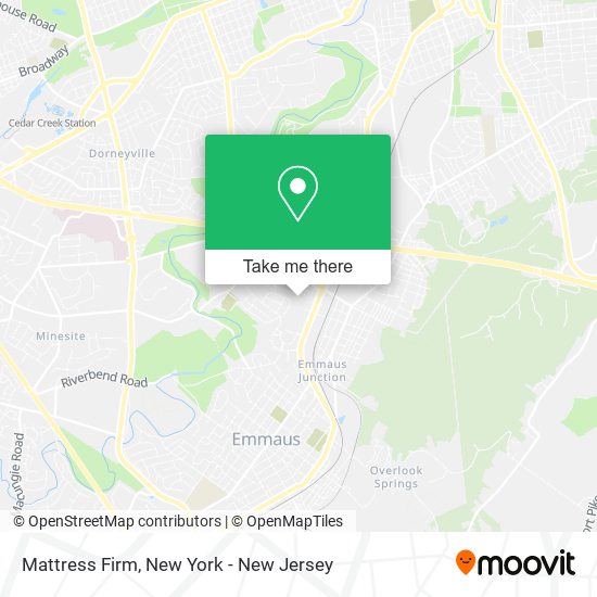 Mapa de Mattress Firm