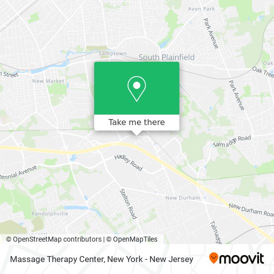 Massage Therapy Center map